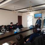 (Հայերեն) ՀԱԱՀ ուսանողներն այցելել են Հայաստանի բանկերի միություն