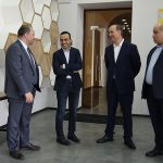 Ректор НАУА Вардан Урутян принял руководителей ОАО «АКБА Банк»