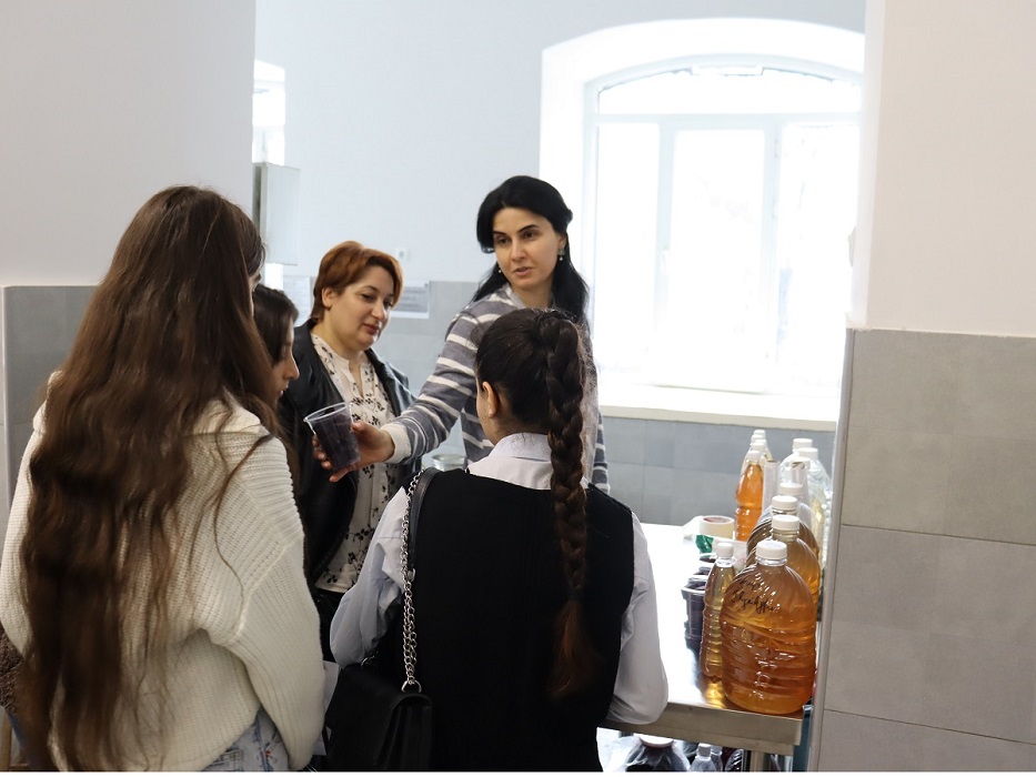 Հայ-հունական պետական քոլեջի ուսանողների հերթական խմբի այցելությունը Ագրարային համալսարան